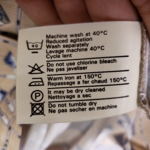 Vtg Dunhill Seashell Print Polo Shirt Sz Medium - Picture 7 of 9